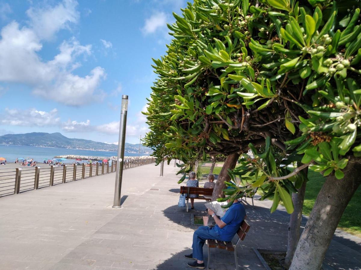 Vista Sul Carruggio, Centro Storico Di เคียวารี ภายนอก รูปภาพ